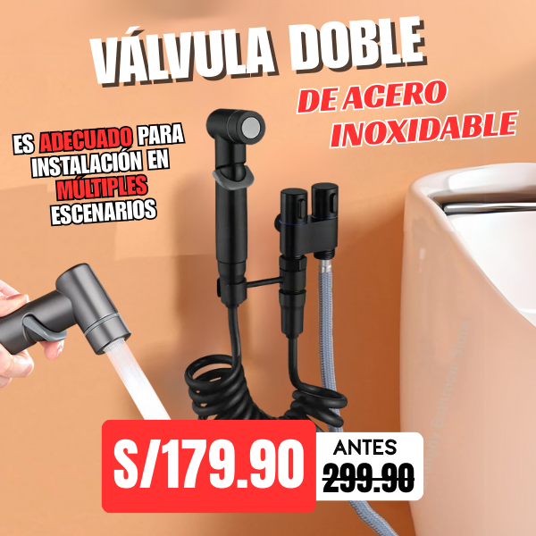 Hydroflex™ Premium - Válvula Doble De Acero Inoxidable