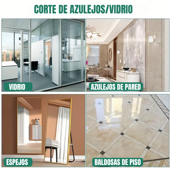 VersaTile™ Cortador Manual de Vidrios y Azulejos con Punta de Diamante