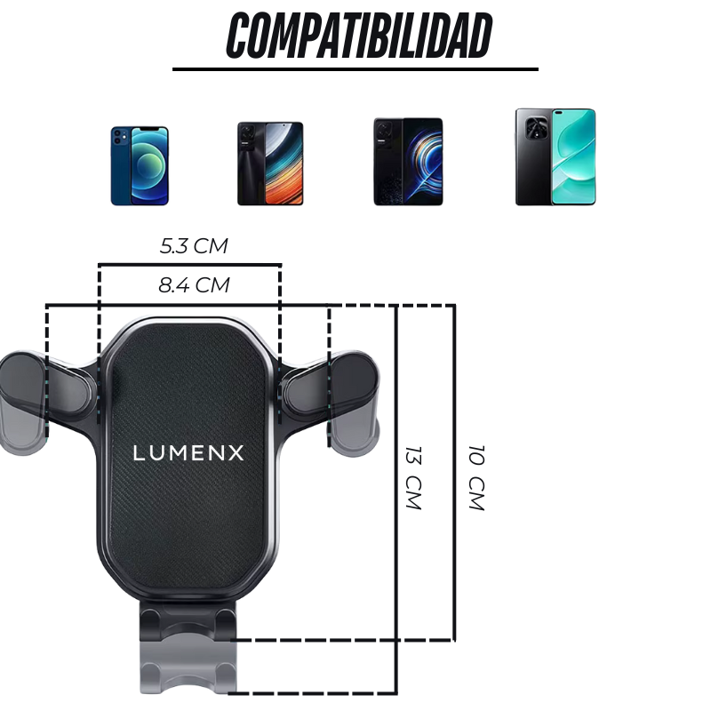 Lumenx™ Soporte Inteligente para tu Auto