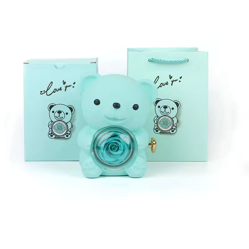 Joyero Giratorio en forma de Oso - Protege tu Joya