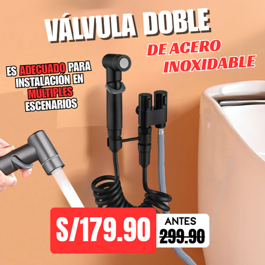 Hydroflex™ Premium - Válvula Doble De Acero Inoxidable