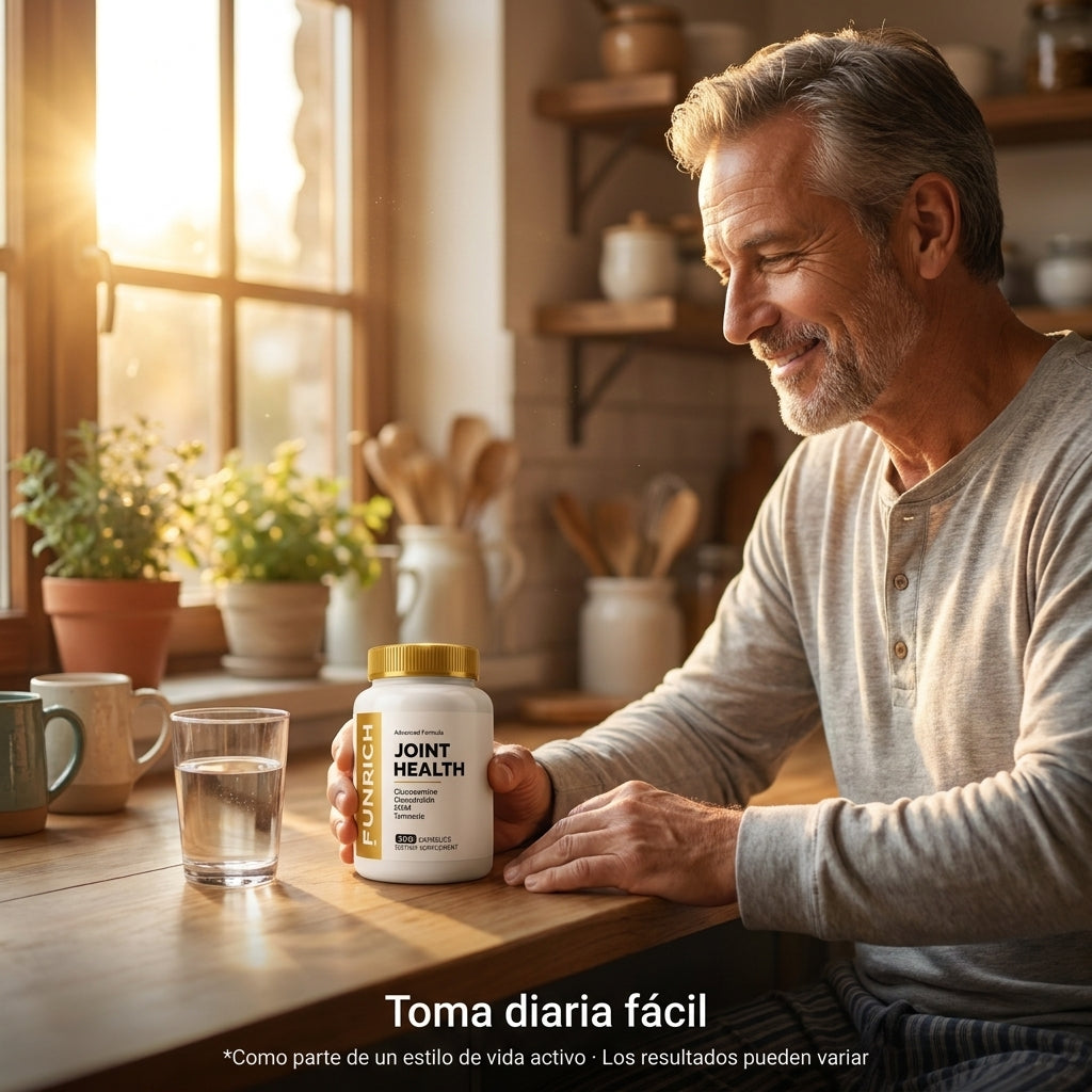 Joint Health™ Suplemento Articular Glucosamina y Cúrcuma