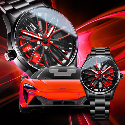 OLEVS  Wheel hub watch - Reloj Deportivo para Hombre