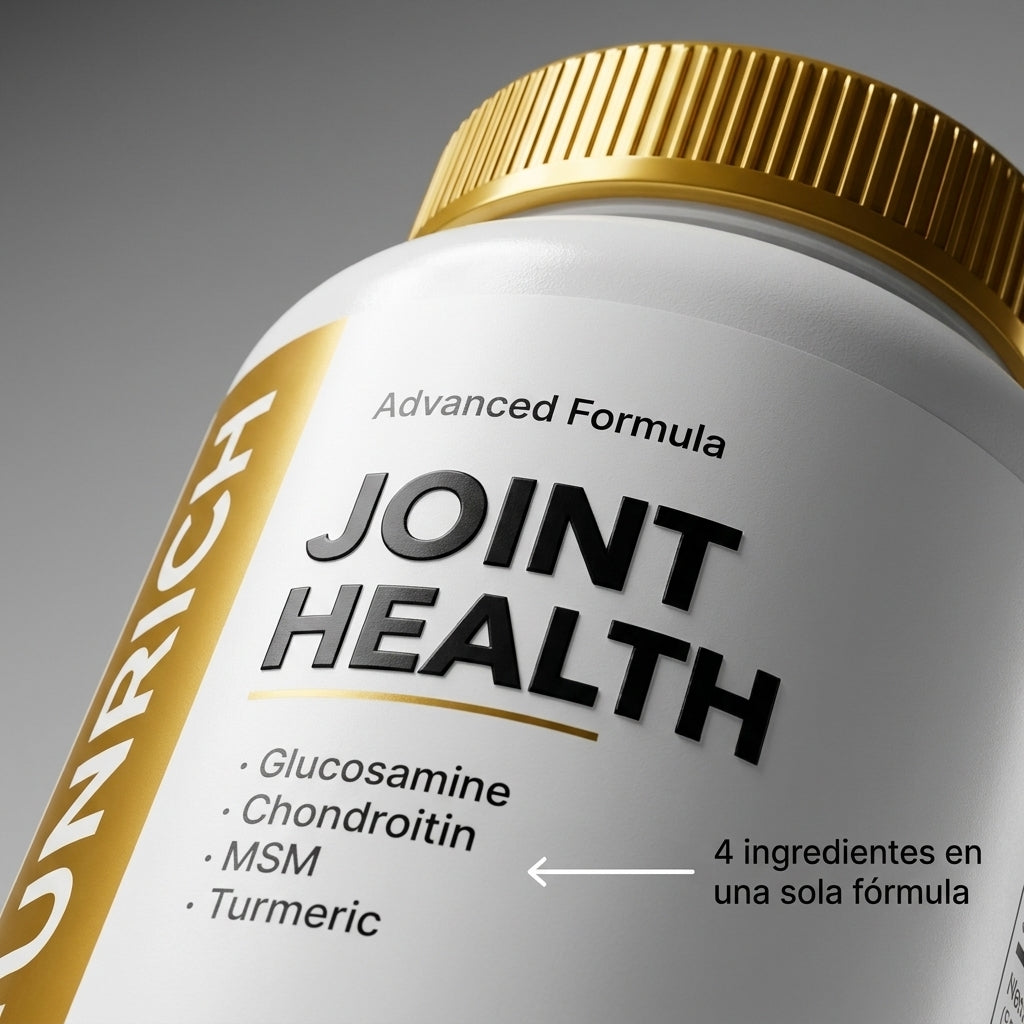 Joint Health™ Suplemento Articular Glucosamina y Cúrcuma