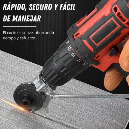 DrillCut™ Transforma Tu Taladro en la Mejor Cortadora de Metal