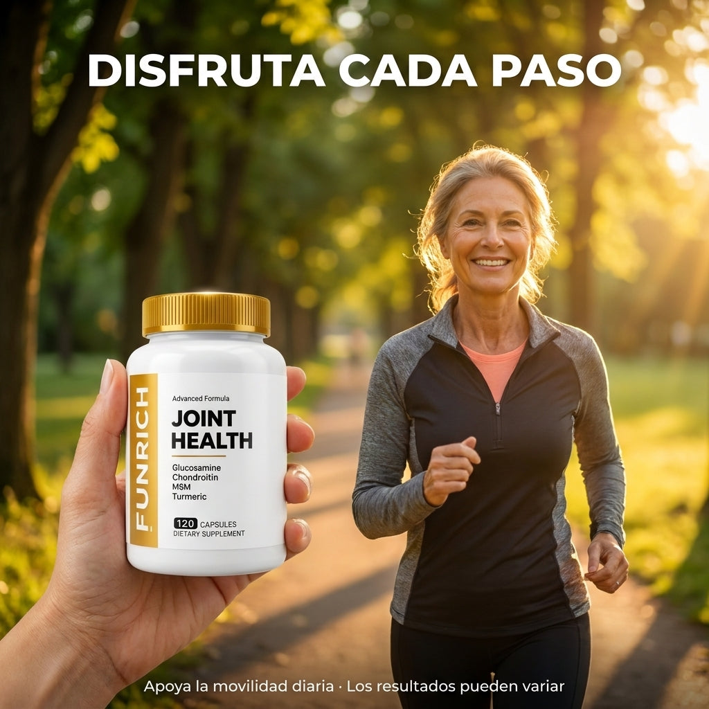 Joint Health™ Suplemento Articular Glucosamina y Cúrcuma