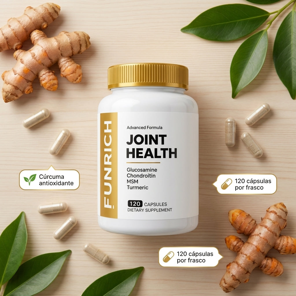 Joint Health™ Suplemento Articular Glucosamina y Cúrcuma