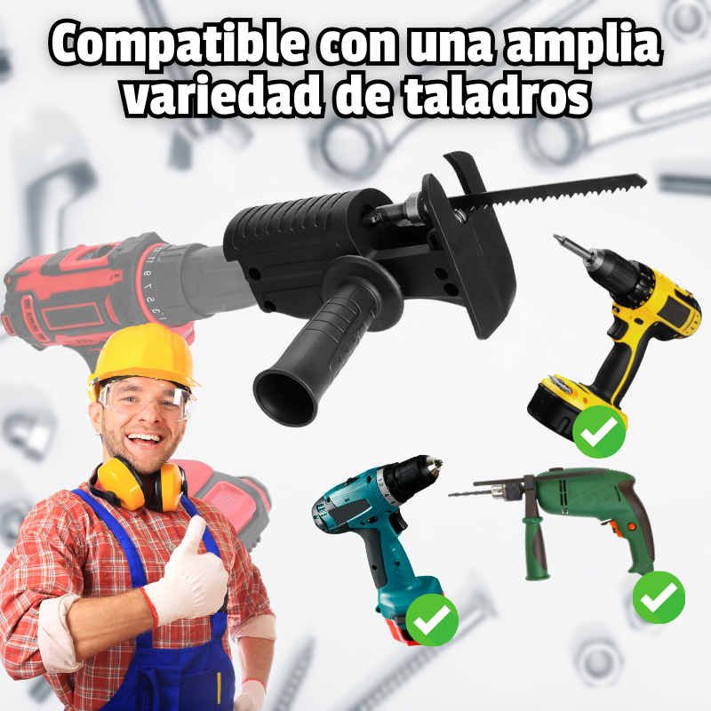 DrillSaw™ Convierte tu Taladro en una Máquina de Corte Profesional