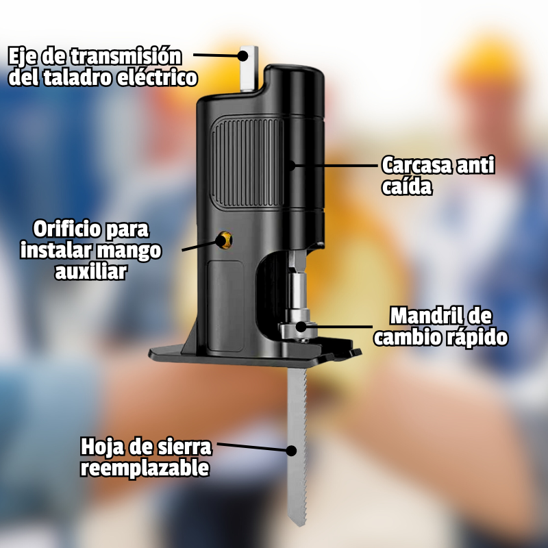 DrillSaw™ Convierte tu Taladro en una Máquina de Corte Profesional