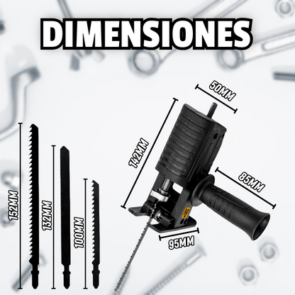DrillSaw™ Convierte tu Taladro en una Máquina de Corte Profesional