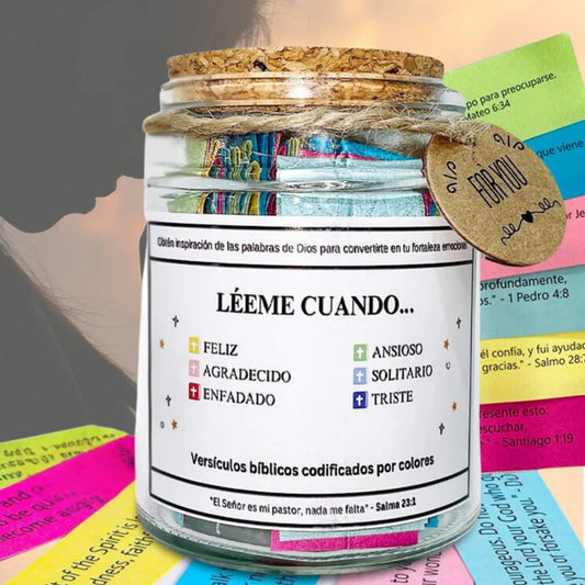 Leeme cuando - Frasco Bíblico