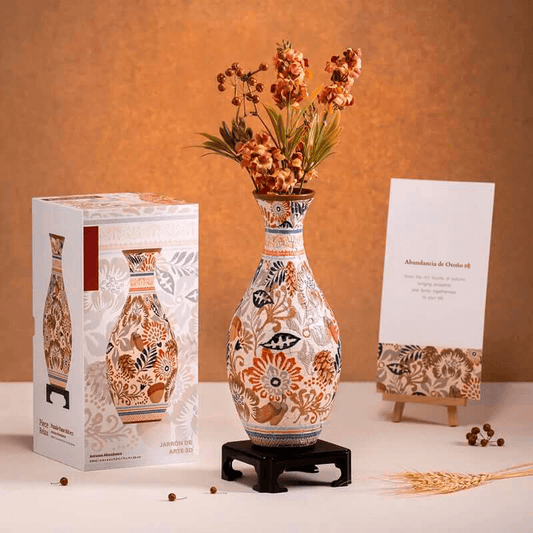 💐🧩✨Jarrón de Arte 3D en Puzzle