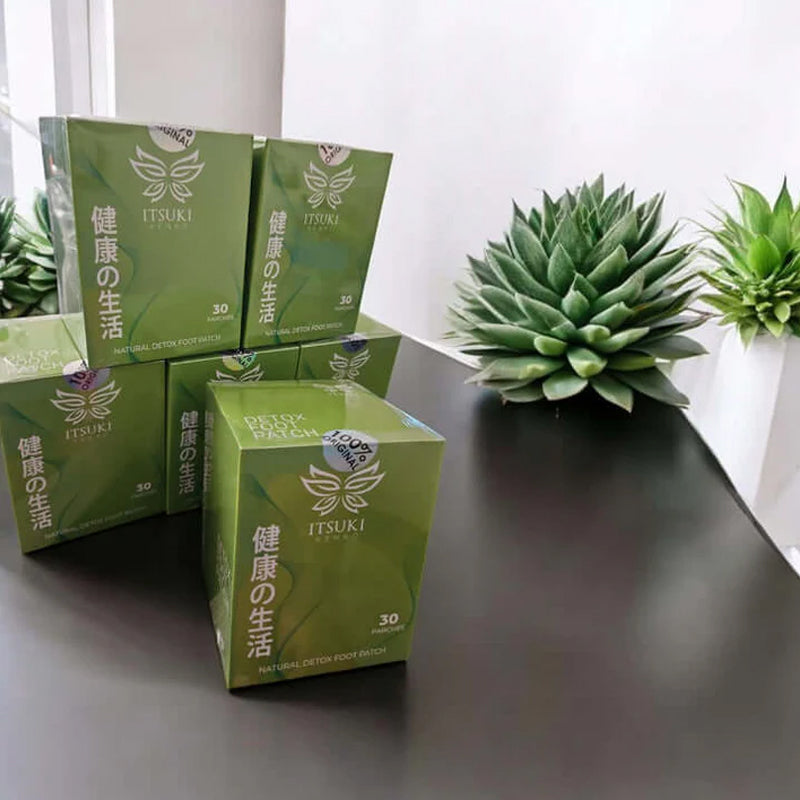 Parches Detox-ITSUKI KENKO ( Desintoxicacion 100% Natural )