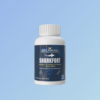 SharkFort™ - Colágeno Hidrolizado + Camu Camu + Cartílago de Tiburón