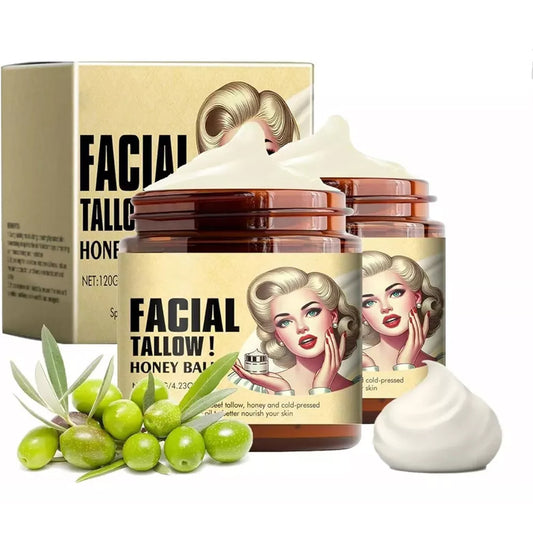 Bálsamo Facial Hidratante De Sebo De Res y Miel