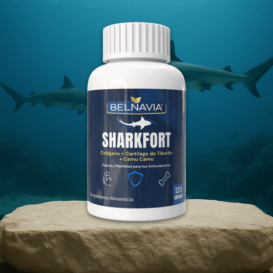 SharkFort™ - Colágeno Hidrolizado + Camu Camu + Cartílago de Tiburón